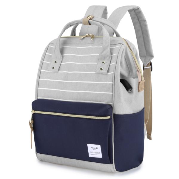 BOLSO ESPALDA MODELO 9001 HIMAWARI AZUL/GRIS