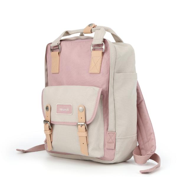 BOLSO ESPALDA MODELO 194L HIMAWARI ROSADO/BEIGE