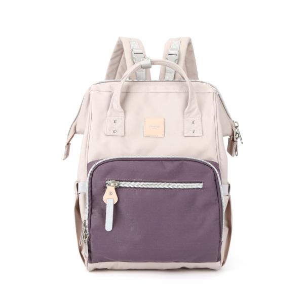 BOLSO ESPALDA MODELO 1213 HIMAWARI BEIGE/LILA
