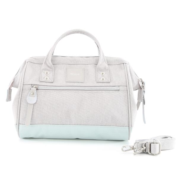 LONCHERA MODELO 9116 HIMAWARI GRIS/CELESTE