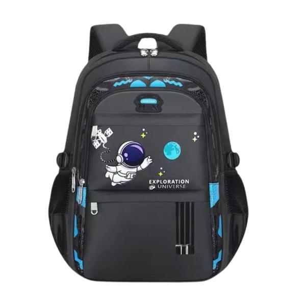 BOLSO ESCOLAR CON DISE&Ntilde;O MODELO 3366 NEGRO