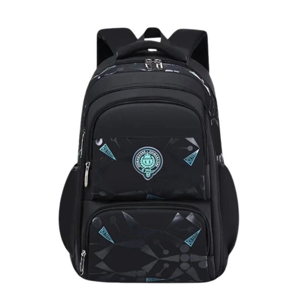 BOLSO ESCOLAR CON DISE&Ntilde;O MODELO 2356 NEGRO