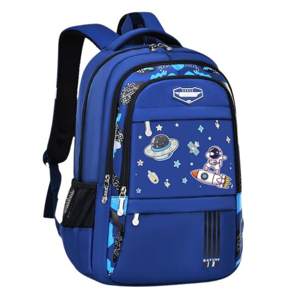 BOLSO ESCOLAR CON DISE&Ntilde;O MODELO 3122 AZUL