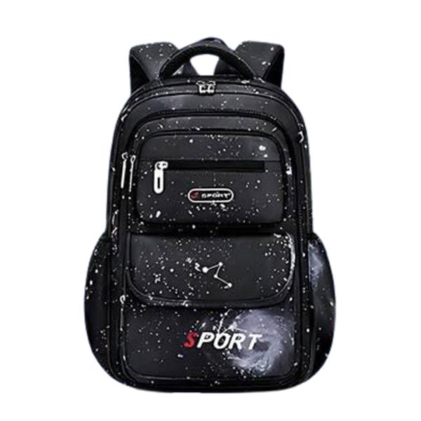 BOLSO ESCOLAR CON DISE&Ntilde;O MODELO 2072 NEGRO