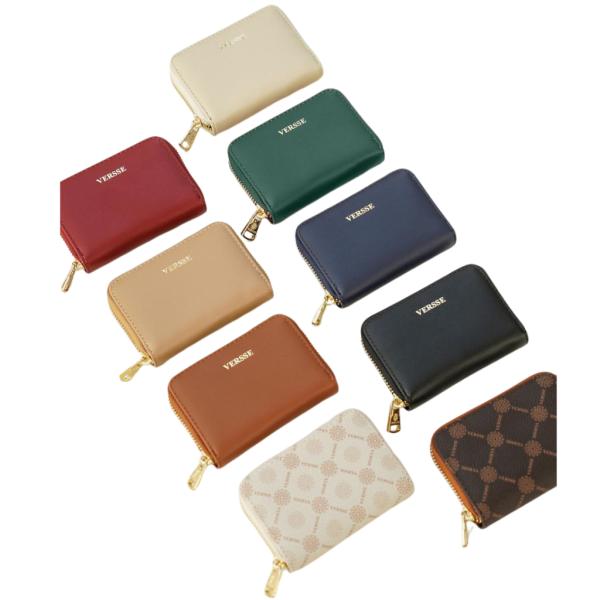 BILLETERA PARA DAMA MODELO V08S VERSSE BLANCO HUESO