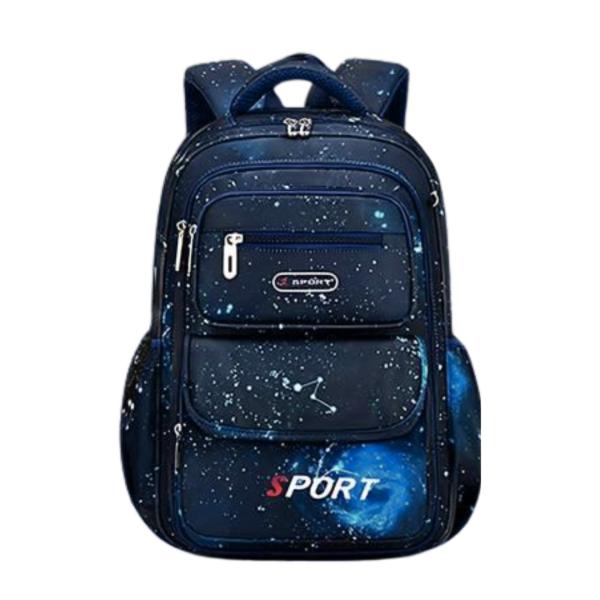 BOLSO ESCOLAR CON DISE&Ntilde;O MODELO 2072 AZUL