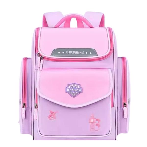 BOLSO ESCOLAR CON DISE&Ntilde;O MODELO 3066 LILA