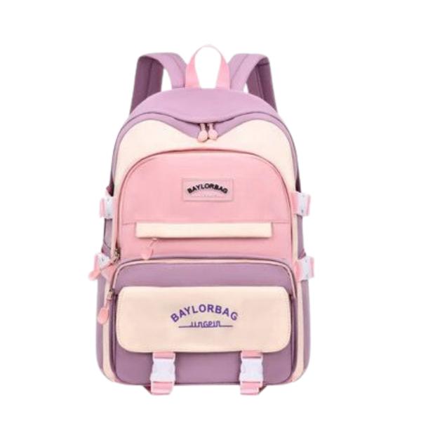 BOLSO ESCOLAR CON DISE&Ntilde;O MODELO 3178 ROSADO