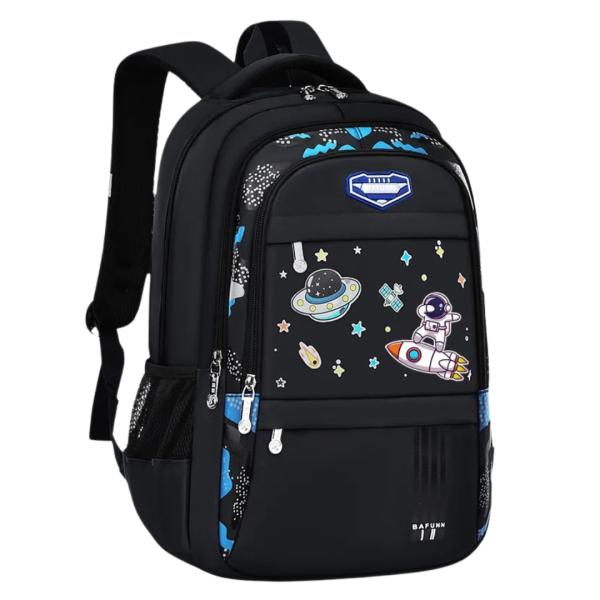 BOLSO ESCOLAR CON DISE&Ntilde;O MODELO 3122 NEGRO