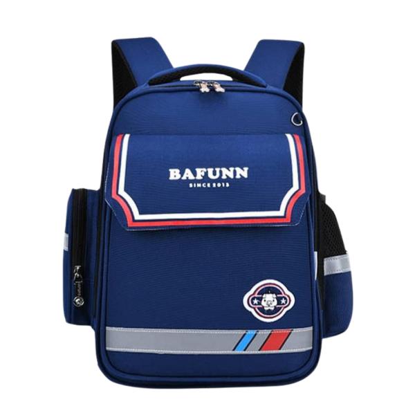 BOLSO ESCOLAR CON DISE&Ntilde;O MODELO 1520 AZUL