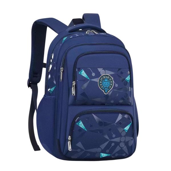 BOLSO ESCOLAR CON DISE&Ntilde;O MODELO 2356 AZUL