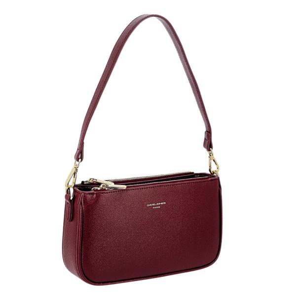 BOLSO CRUZADO  MODELO CM6935A VINO