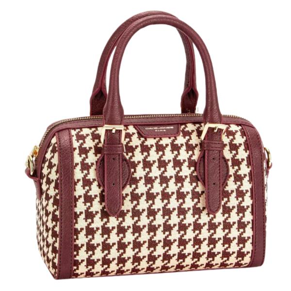 BOLSO CRUZADO  MODELO CM7128 VINO