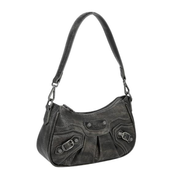 BOLSO PARA DAMA MODELO CM7259 CAFE OSCURO