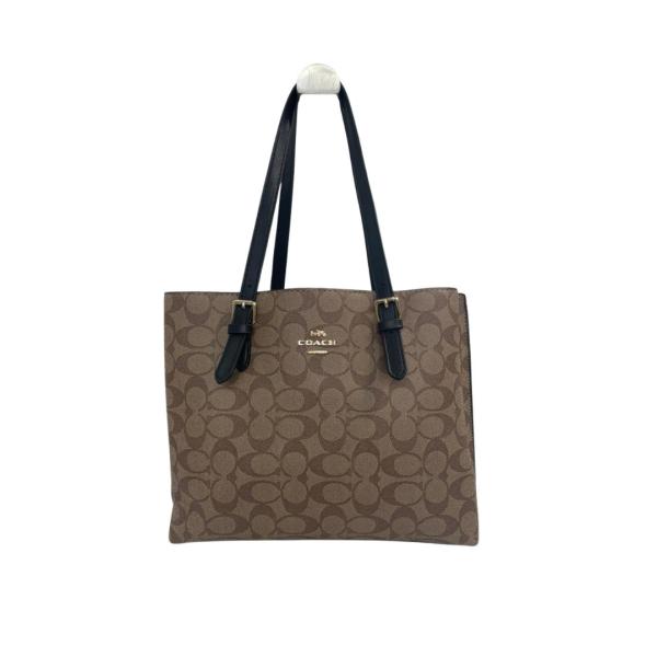 BOLSO DISE&Ntilde;O COACH  MODELO 2115 NEGRO/BEIGE