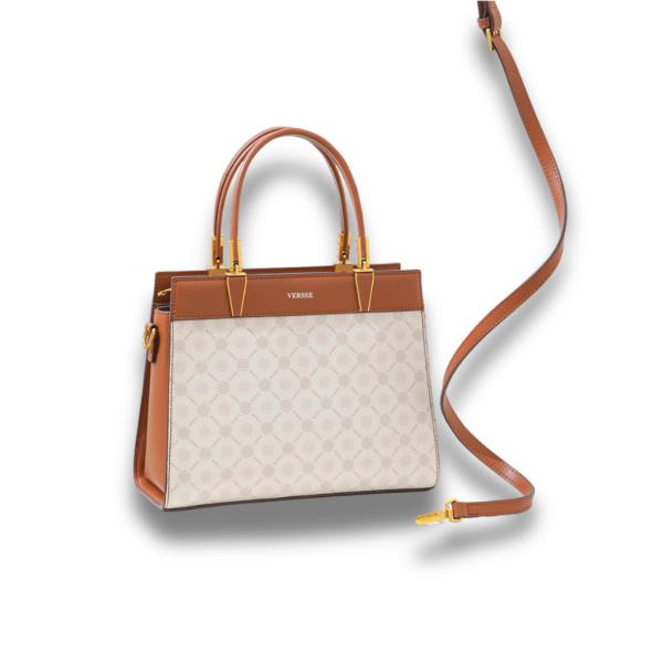 BOLSO PARA DAMA MODELO V8179 VERSSE BLANCO/DISE&Ntilde;O