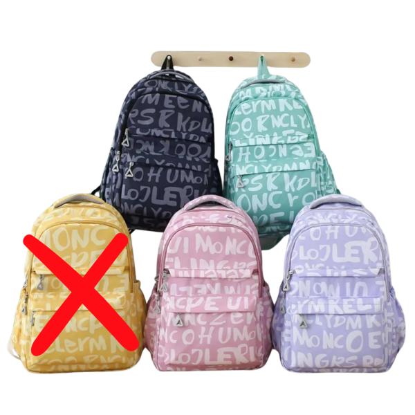 BOLSO ESCOLAR CON DISE&Ntilde;O MODELO 888- 52