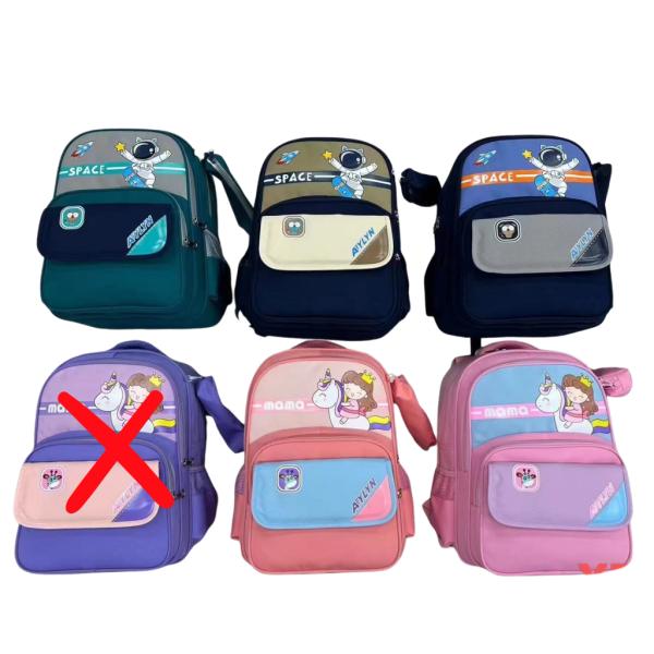 BOLSO ESCOLAR CON DISE&Ntilde;O MODELO 902