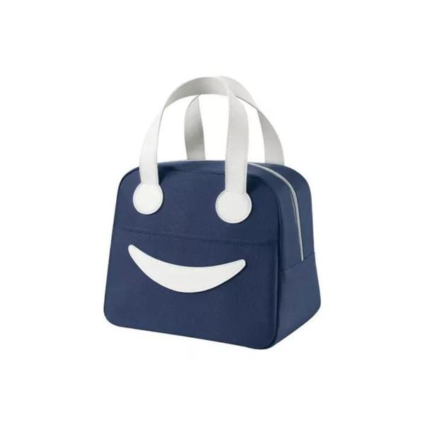 LONCHERA DISE&Ntilde;O SONRISA WM526 TAMA&Ntilde;O 23X14X20CM AZUL