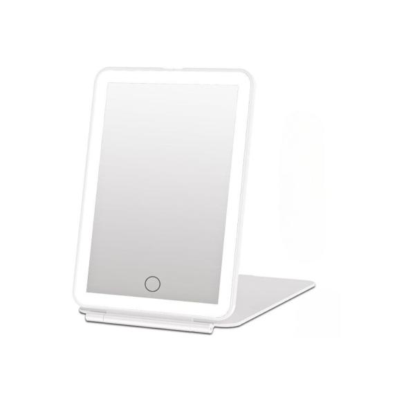 ESPEJO PLEGABLE CON LUZ LED BLANCO