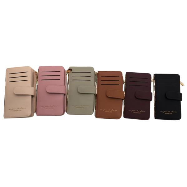 BILLETERA  PARA DAMA MODELO C363-1 VERDE