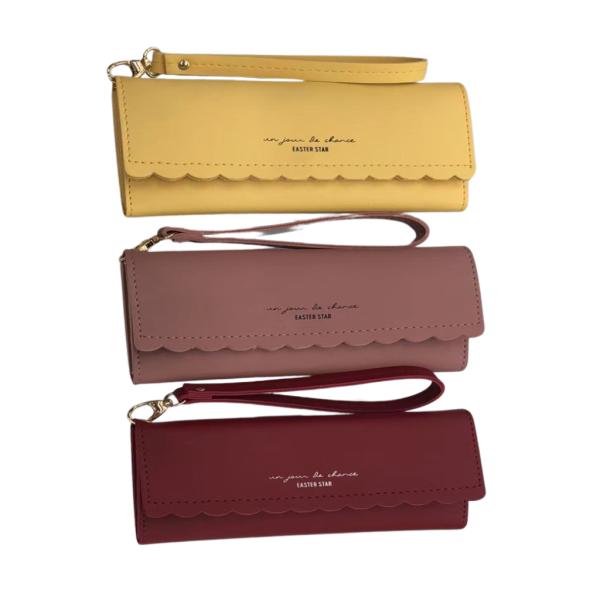 BILLETERA PARA DAMA  MODELO C119-143 ROJO