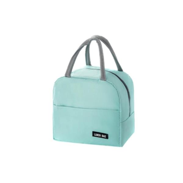 LONCHERA  COLOR LISO LC137 VERDE MENTA