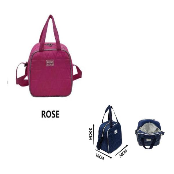 LONCHERA  DISE&Ntilde;O ACOLCHADO WM624 ROSADO