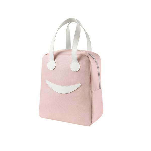 LONCHERA DISE&Ntilde;O SONRISA WM527 TAMA&Ntilde;O 24X13X28CM ROSADO