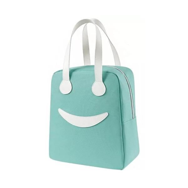 LONCHERA DISE&Ntilde;O SONRISA WM527 TAMA&Ntilde;O 24X13X28CM VERDE