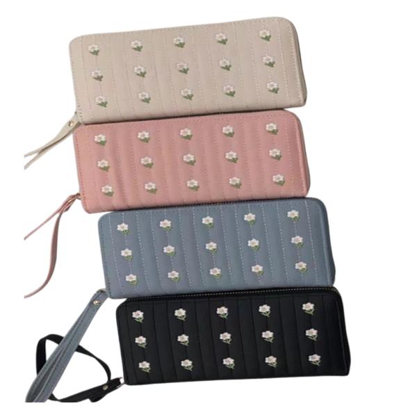 BILLETERA PARA DAMA  MODELO C079-122 NEGRO