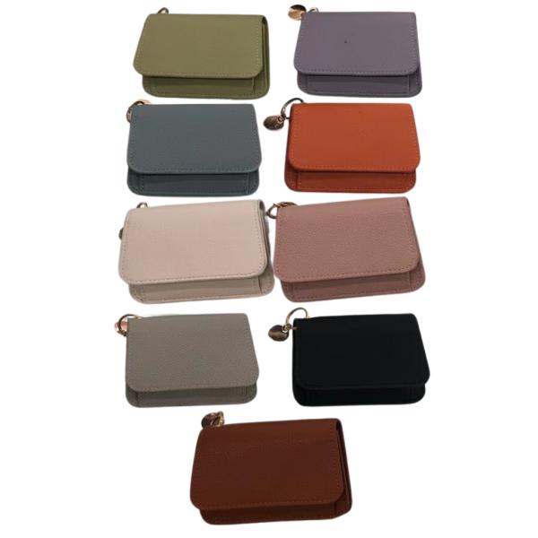 BILLETERA PARA DAMA  MODELO C388-2 MARRON