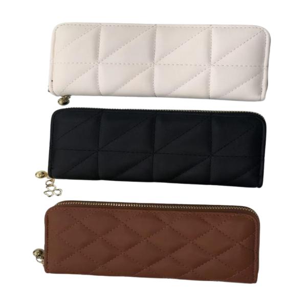 BILLETERA PARA DAMA  MODELO C372-9 MARRON