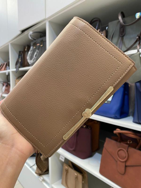 BILLETERA PARA DAMA  MODELO C283-3 KHAKI