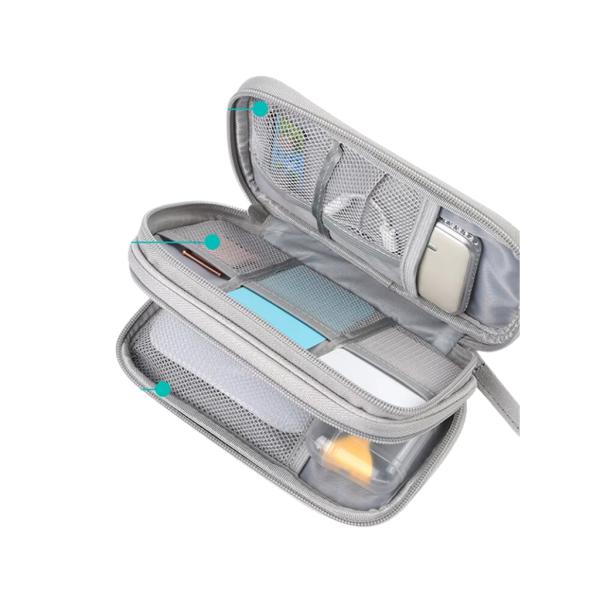 ESTUCHE ORGANIZADOR MODELO 14007 COTECI GRIS