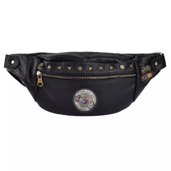 CANGURERA BIKER MODELO 14043 COTECI NEGRO