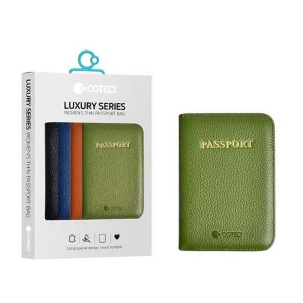 PORTA PASAPORTE MODELO 14066 COTECI VERDE