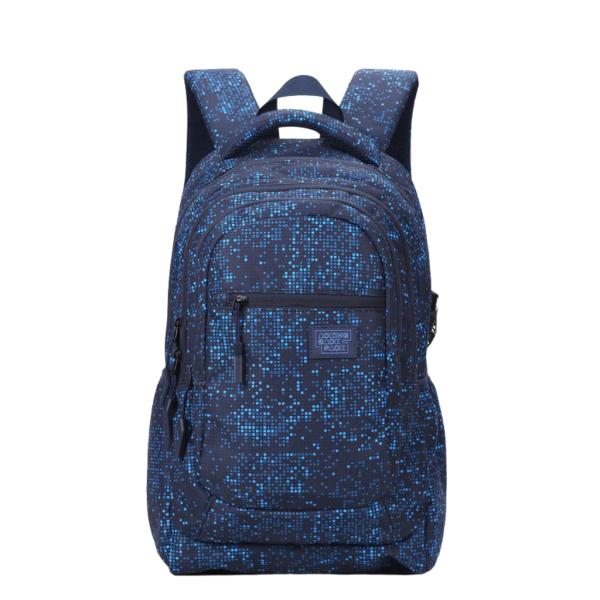 BOLSO ESPALDA MODELO BN3023-5AOKING MOZAICO AZUL