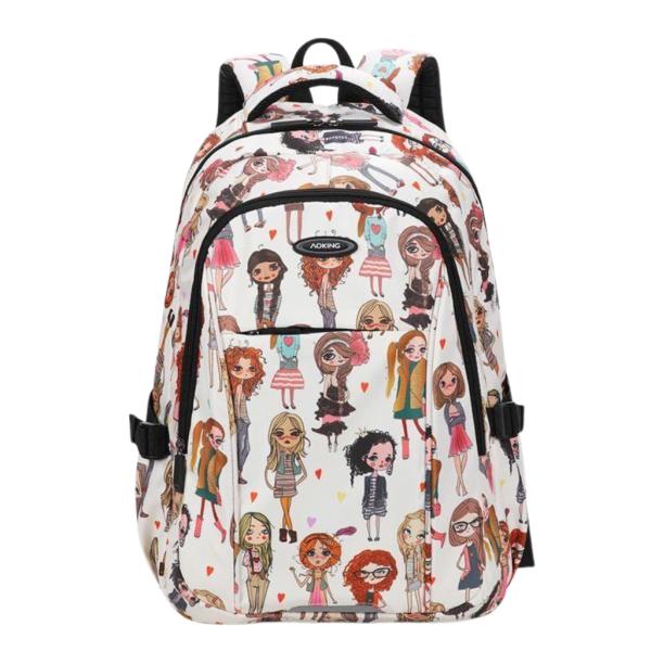 BOLSO ESPALDACON DISE&Ntilde;O  MODELO GN62070-A AOKING BLANCO/CHICA