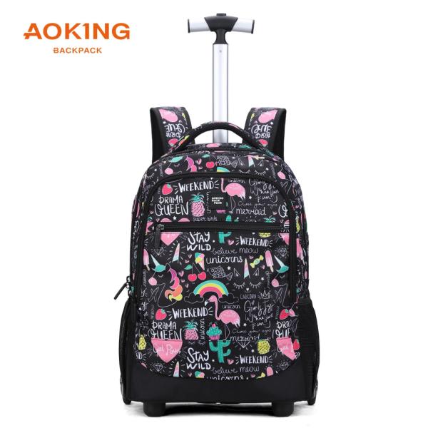 BOLSO CON RUEDAS  CON DISE&Ntilde;O MODELO XLN3006-15 AOKING PALETA DE PI&Ntilde;A