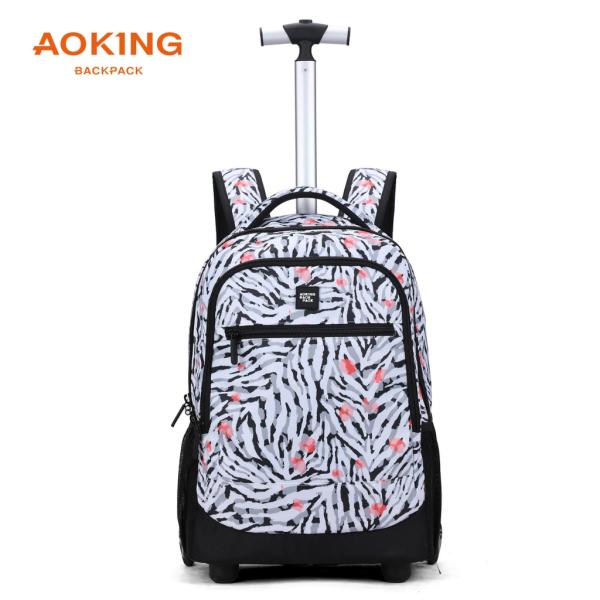 BOLSO CON RUEDAS  CON DISE&Ntilde;O MODELO XLN3006-15 AOKING ZEBRA