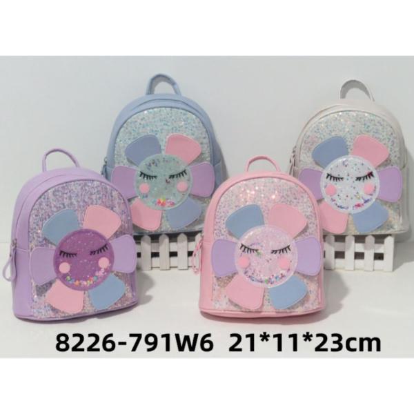 BOLSO INFANTIL  CON DISE&Ntilde;O FLOR MODELO 8226-791W6