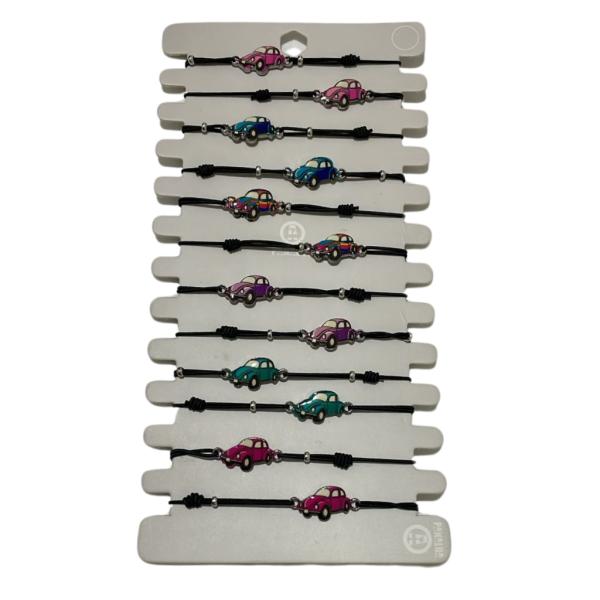 PULSERA DE HILO DISE&Ntilde;O CARRITO MODELO HN1587
