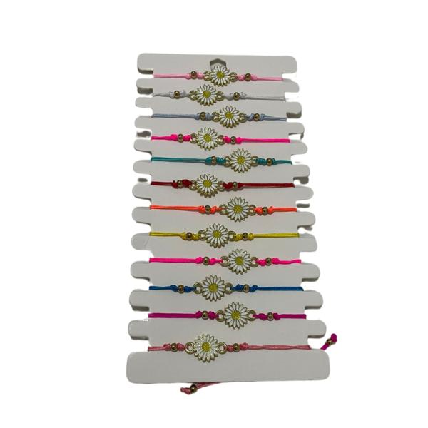 PULSERA DE HILO DISE&Ntilde;O MARGARITA MODELO HN0179