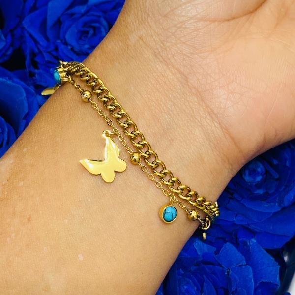 PULSERA DORADA MODELO T000730804