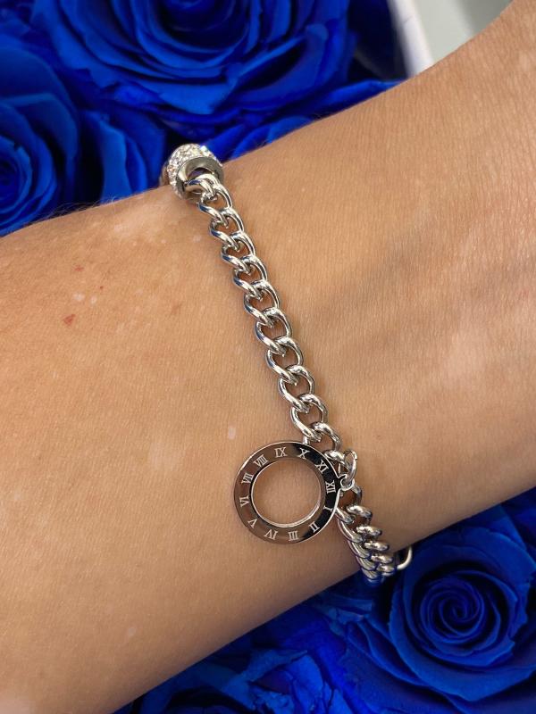 PULSERA PLATEADA MODELO T000820685