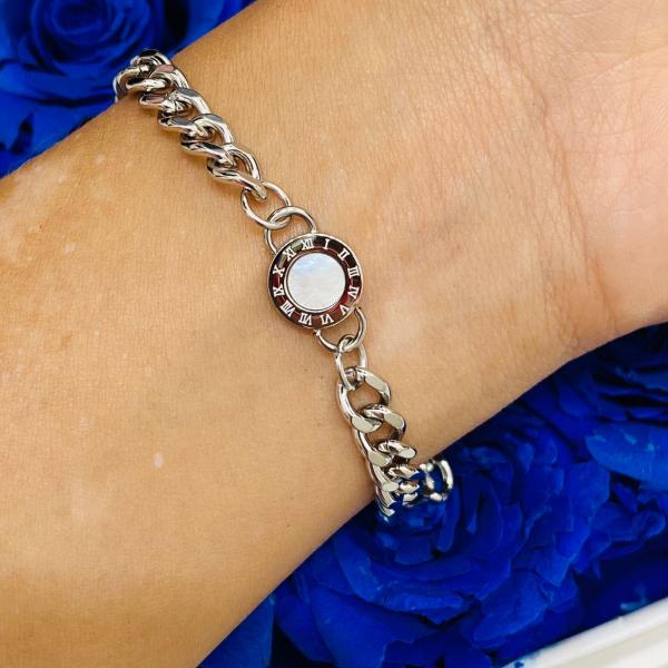 PULSERA PLATEADA MODELO T000791347