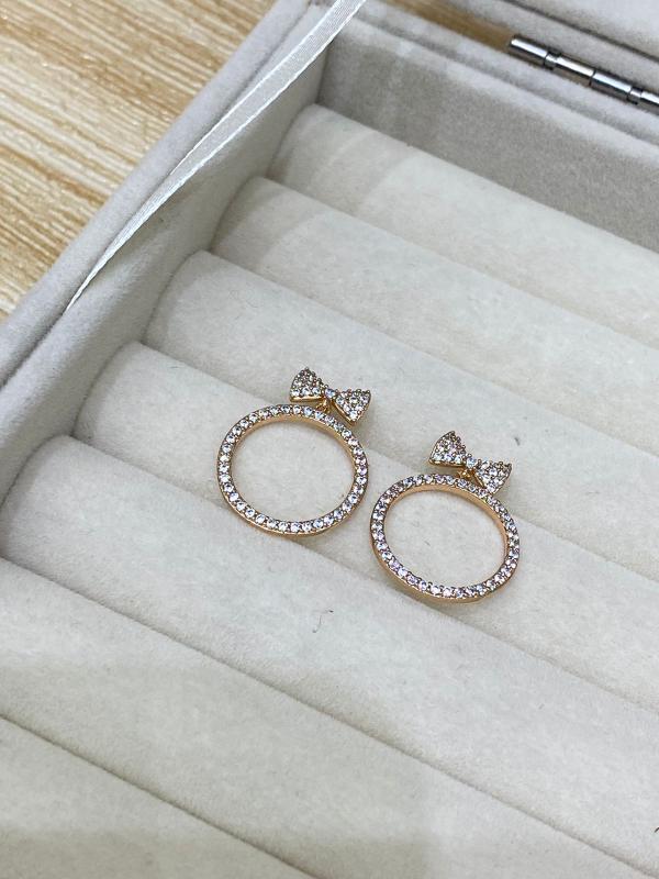 ARETES DORADOS DISE&Ntilde;O LAZO MODELO X000840041