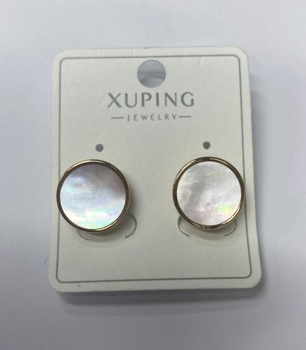 ARETE  DORADO DISE&Ntilde;O CIRCULO BLANCO
