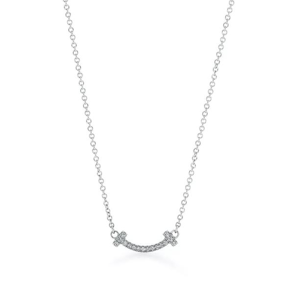 COLLAR PLATEADO TIFFANNY & CO DISE&Ntilde;O PIEDRAS